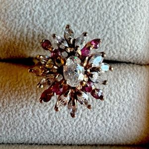 COPY - Vintage statement ring with 925 stamp